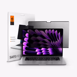 Spigen AFL06951, Film de protection pour écran d’ordinateur portable, Transparent, Apple, MacBook Air 15, 1 pièce(s)