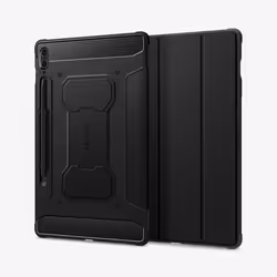 Spigen Rugged Armor Pro 12.4" Housse Noir