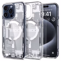 Spigen ACS07036, Housse, Apple, iPhone 15 Pro, 15,5 cm (6.12"), Blanc
