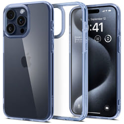 Spigen Ultra Hybrid 6.1" Housse Bleu, Transparent