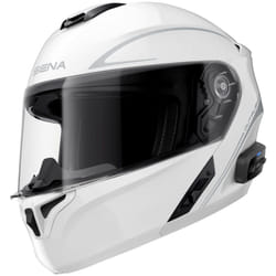 Sena Outrush R Bluetooth Casque, blanc, taille L pour Hommes