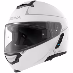Sena Impulse Bluetooth Casque, blanc, taille S pour Hommes