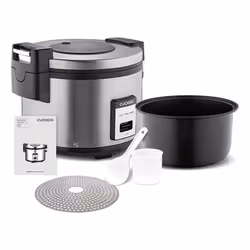 Cuckoo CR-3055 cuiseur à riz 1460 W Noir, Argent