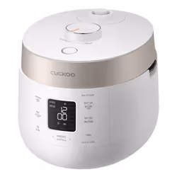 Cuckoo CRP-ST1009F cuiseur à riz 1,8 L 1150 W Champagne, Blanc