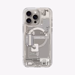 Spigen Ultra Hybrid Zero One (MagFit), Housse, Apple, iPhone 15 Pro Max, 17 cm (6.7"), Titane