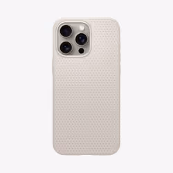 Spigen Liquid Air, Housse, Apple, iPhone 15 Pro, 15,5 cm (6.1"), Titane