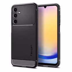 Spigen Rugged Armor, Housse, Samsung, Galaxy A25 5G (2024), 16,5 cm (6.5"), Noir