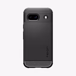 Spigen Rugged Armor, Housse, Google, Pixel 8a, 15,5 cm (6.1"), Noir