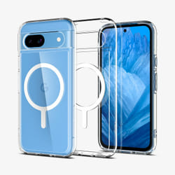 Spigen Ultra Hybrid Metal Ring 6.1" Housse Transparent, Blanc