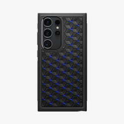 Spigen ACS07290 6.8" Housse Noir, Bleu