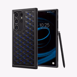Spigen ACS07290 6.8" Housse Noir, Bleu