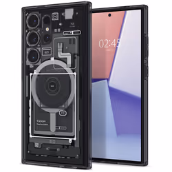 Spigen Ultra Hybrid Zero One, Housse, Samsung, Galaxy S24 Ultra (2024), 17,3 cm (6.8"), Noir, Gris