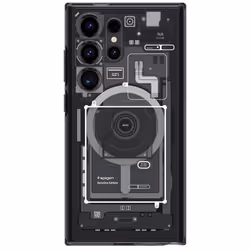 Spigen Ultra Hybrid Zero One coque de protection pour téléphones portables 17,3 cm (6.8") Housse Noir, Gris