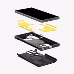 Spigen Tough Armor coque de protection pour téléphones portables 17,3 cm (6.8") Housse Noir