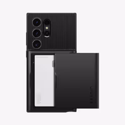 Spigen Slim Armor CS, Housse, Samsung, Galaxy S24 Ultra, 17,3 cm (6.8"), Noir
