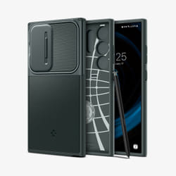 Spigen Optik Armor 6.8" Housse Vert