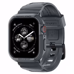 Spigen Apple Watch 9/SE RugArm Pro DkGr