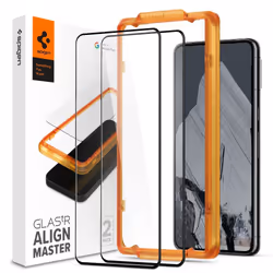 Spigen GLAS.tR AlignMaster, Google, Google Pixel 8 Pro (2023), Résistant aux rayures, Résistant aux chocs, Noir, Transparent, ...