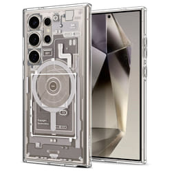 Spigen Ultra Hybrid Metal Ring Zero One (MagFit) 6.8" Housse Titane