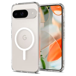 Spigen Ultra Hybrid OneTap Metal Ring 6.3" Housse Transparent, Blanc