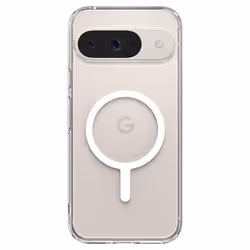 Spigen Ultra Hybrid OneTap Metal Ring 6.3" Housse Transparent, Blanc