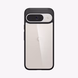 Spigen ACS07690, Housse, Google, Pixel 9 / 9 Pro, 16 cm (6.3"), Noir, Transparent