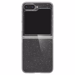 Spigen Air Skin Glitter Crystal, Housse, Samsung, Galaxy Z Flip 6, 17 cm (6.7"), Transparent