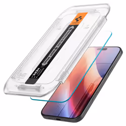 Spigen Glas.tR EZ Fit HD, Apple, iPhone 16 Pro Max, Résistant aux impacts, Résistant aux rayures, Transparent, 1 pièce(s)