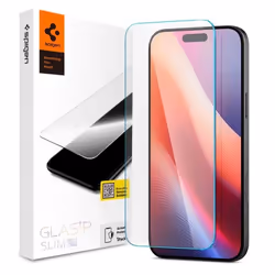 Verre trempé Spigen Glas.TR Slim – Verre trempé pour iPhone 16 Pro