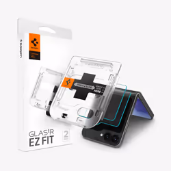 Spigen GLAS.tR EZ Fit, Samsung, Galaxy Z Flip 6, Résistant aux rayures, Transparent, 2 pièce(s)
