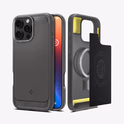 Spigen Rugged Armor (MagFit) 6.9" Housse Gris
