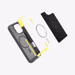 Spigen Rugged Armor (MagFit) 6.9" Housse Gris