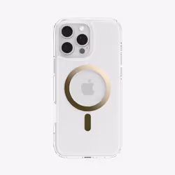 Spigen Ultra Hybrid (MagFit), Housse, Apple, iPhone 16 Pro Max, 17,5 cm (6.9"), Or, Transparent