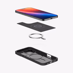 Spigen Optik Armor (MagFit) 6.9" Housse Noir - Vue supplémentaire 6