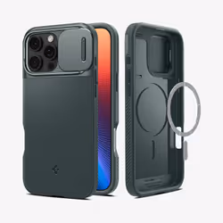 Spigen Optik Armor (MagFit) 6.9" Housse Vert