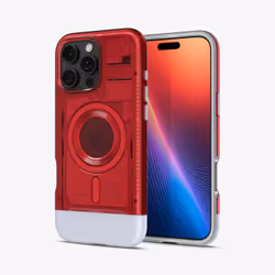Spigen Classic C1 (MagFit) 6.9" Housse Rouge