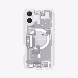 Spigen Ultra Hybrid Zero One (MagFit), Housse, Apple, iPhone 16 Plus, 17 cm (6.7"), Transparent, Blanc