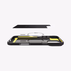 Spigen Rugged Armor (MagFit) 6.3" Housse Noir