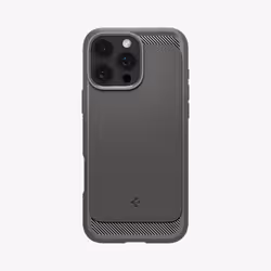 Spigen Rugged Armor (MagFit), Housse, Apple, iPhone 16 Pro, 16 cm (6.3"), Gris