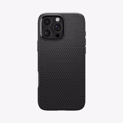 Spigen Liquid Air, Housse, Apple, iPhone 16 Pro, 16 cm (6.3"), Noir