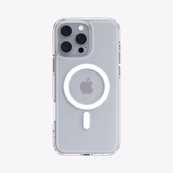 Spigen Ultra Hybrid (MagFit) 6.3" Housse Transparent, Blanc