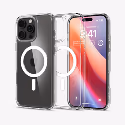 Spigen Ultra Hybrid (MagFit) 6.3" Housse Transparent, Blanc - Vue supplémentaire 4