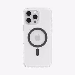 Spigen Ultra Hybrid (MagFit), Housse, Apple, iPhone 16 Pro, 16 cm (6.3"), Graphite, Transparent