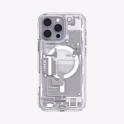 Spigen Ultra Hybrid Zero One (MagFit), Housse, Apple, iPhone 16 Pro, 16 cm (6.3"), Transparent, Blanc