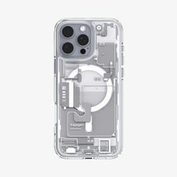 Spigen Ultra Hybrid Zero One (MagFit) 6.3" Housse Transparent, Blanc