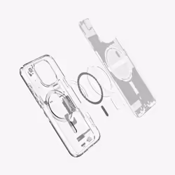 Spigen Ultra Hybrid Zero One (MagFit) 6.3" Housse Transparent, Blanc