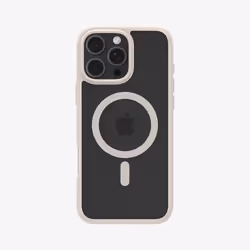Spigen Ultra Hybrid (MagFit) 6.3" Housse Beige, Transparent