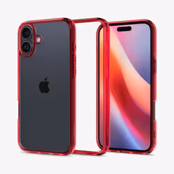 Spigen Ultra Hybrid 6.1" Housse Rouge, Transparent