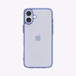 Spigen Ultra Hybrid, Housse, Apple, iPhone 16, 15,5 cm (6.1"), Bleu, Transparent