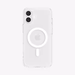 Spigen Ultra Hybrid (MagFit), Housse, Apple, iPhone 16, 15,5 cm (6.1"), Transparent, Blanc